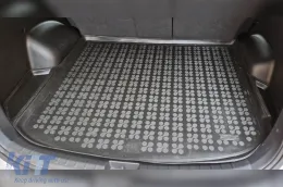 Rubber trunk mat by Rezaw-Plast suitable for Hyundai Santa Fe 2012-2018, 5-7 seats-image-6217423