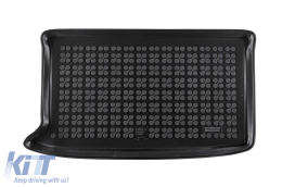 Rubber trunk mat by Rezaw-Plast suitable for Hyundai i20 comfort, premium 2014-2020 with the trunk floor in the upper position - ABTL-PH6016673