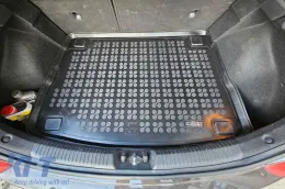 Rubber trunk mat by Rezaw-Plast suitable for Hyundai i30 hatchback after 2017 with the trunk floor in the upper position-image-6217462