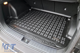 Rubber trunk mat by Rezaw-Plast suitable for Hyundai Tucson after 2020, version with adjustable trunk floor-image-6217507