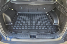 Rubber trunk mat by Rezaw-Plast suitable for Hyundai Tucson after 2020, version with adjustable trunk floor-image-6217508