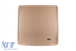 Rubber trunk mat by Rezaw-Plast suitable for MERCEDES ML W164 2006-2011, beige - ABTL-PM6016740