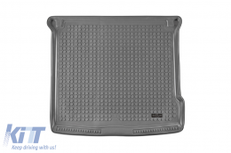 Rubber trunk mat by Rezaw-Plast suitable for Mercedes ML W166 2011-2015, GLE W166 2015-2019, grey - ABTL-PM6016750