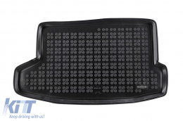 Rubber trunk mat by Rezaw-Plast suitable for Nissan Juke 2014-2019 with the trunk floor in the upper position - ABTL-PN6016800