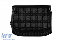 Rubber trunk mat by Rezaw-Plast suitable for Nissan Qashqai after 2021, with the trunk floor in the upper position, e-POWER with the trunk floor in the upper position with tools - ABTL-PN6016809