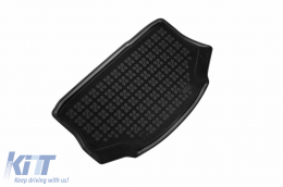 Rubber trunk mat by Rezaw-Plast suitable for Nissan Leaf ZE0 2010-2013 with the trunk floor in the lower position-image-6217957