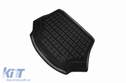 Rubber trunk mat by Rezaw-Plast suitable for Nissan Leaf ZE0 2010-2013 with the trunk floor in the lower position-image-6217959