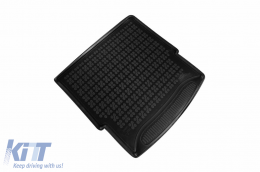 Rubber trunk mat by Rezaw-Plast suitable for Nissan X-Trail T33 e-Power 4X4, 2X4 with 5 seats after 2022 with the trunk floor in the upper position-image-6217966