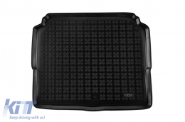 Rubber trunk mat by Rezaw-Plast suitable for Peugeot 3008 2016-2024 with the trunk floor in the lower position, without Plug-In Hybrid version. - ABTL-PP6016876