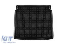 image-53-Rubber trunk mat by Rezaw-Plast suitable for Peugeot 408 Fastback PHeV, version with adjustable trunk floor, 1 piece, black