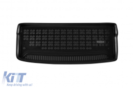 image-57-Rubber trunk mat by Rezaw-Plast suitable for Peugeot 5008, e-5008 after 2024 with 7 seats, with the trunk floor in the upper position, 1 piece, black