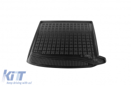 Rubber trunk mat by Rezaw-Plast suitable for Renault Arkana after 2019 with the trunk floor in the upper position-image-6218262