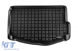 Rubber trunk mat by Rezaw-Plast suitable for Renault Grand Scenic after 2016 with the trunk floor in the lower position - ABTL-PR6016938