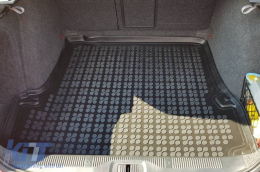 Rubber trunk mat by Rezaw-Plast suitable for Skoda Octavia sedan, hatchback 2004-2013-image-6218498