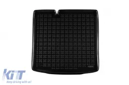 image-1-Rubber trunk mat by Rezaw-Plast suitable for Skoda Enyaq SUV/Coupe BEV after 2020 version with adjustable trunk floor, with storage space under the trunk cover, 1 piece, black