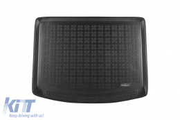 Rubber trunk mat by Rezaw-Plast suitable for Suzuki SX4 S-Cross after 2013 with the trunk floor in the upper position - ABTL-PS6017001