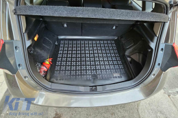 Rubber trunk mat by Rezaw-Plast suitable for Toyota Auris hatchback, hatchback hybrid 2012-2018 without Comfort package-image-6218770