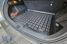 Rubber trunk mat by Rezaw-Plast suitable for Toyota Auris hatchback, hatchback hybrid 2012-2018 without Comfort package-image-6218771