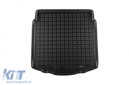 Rubber trunk mat by Rezaw-Plast suitable for Toyota Auris wagon, wagon hybrid 2012-2018 with the trunk floor in the lower position with Premium version, with Comfort package - ABTL-PT6017039