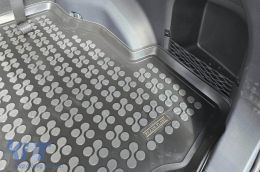 Rubber trunk mat by Rezaw-Plast suitable for Toyota Rav4, Rav4 hybrid after 2018 with small spare wheel and tools in the trunk-image-6218833