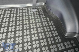 Rubber trunk mat by Rezaw-Plast suitable for Toyota Rav4, Rav4 hybrid after 2018 with small spare wheel and tools in the trunk-image-6218834