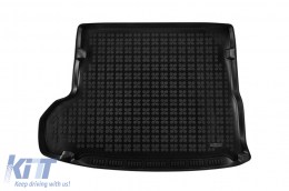 Rubber trunk mat by Rezaw-Plast suitable for Toyota Highlander XV50 hybrid 2013-2019 with 7 seats with folded 3rd row of seats - ABTL-PT6017059