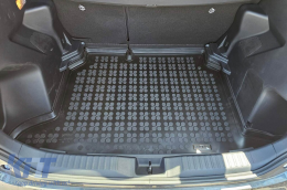 Rubber trunk mat by Rezaw-Plast suitable for Toyota Yaris Cross after 2021 for model version without adjustable trunk floor, petrol FWD-image-6218929
