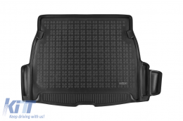 Rubber trunk mat by Rezaw-Plast suitable for Toyota Rav 4 PHeV after 2020 AWD with repair kit, Suzuki Across PHeV after 2020 version with adjustable trunk floor, with small spare wheel - ABTL-PS6017065
