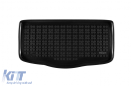 Rubber trunk mat by Rezaw-Plast suitable for Toyota Aygo X after 2022 version with adjustable trunk floor, suitable for version with repair kit in the trunk, with JBL audio system - ABTL-PT6017066