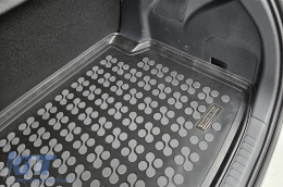 Rubber trunk mat by Rezaw-Plast suitable for Toyota Yaris Hybrid after 2023, with the trunk floor in the upper position, 1 piece, black-image-6218956