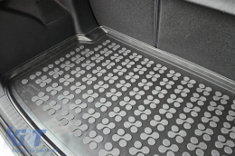 Rubber trunk mat by Rezaw-Plast suitable for Toyota Yaris Hybrid after 2023, with the trunk floor in the upper position, 1 piece, black-image-6218957