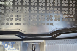 Rubber trunk mat by Rezaw-Plast suitable for Volkswagen Golf VIII wagon, Mild Hybrid after 2019 with the trunk floor in the lower position-image-6218983