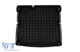 Rubber trunk mat by Rezaw-Plast suitable for Volkswagen ID.4 after 2020, ID.5 after 2022, with the trunk floor in the lower position - ABTL-PV6017079