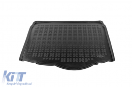 Rubber trunk mat by Rezaw-Plast suitable for Volkswagen Taigo after 2021 with the trunk floor in the lower position-image-6218998