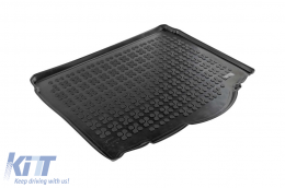Rubber trunk mat by Rezaw-Plast suitable for Volkswagen Taigo after 2021 with the trunk floor in the lower position-image-6218999