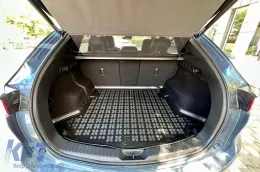 Rubber trunk mat by Rezaw-Plast suitable for Mazda CX-5 2017-2021, CX-5 after 2021, version without adjustable trunk floor and without Subwoofer-image-6219753