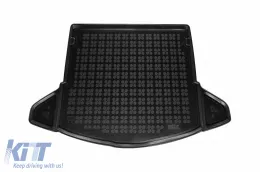 Rubber trunk mat by Rezaw-Plast suitable for Mazda CX-5 2017-2021, after 2021, with the trunk floor in the lower position-image-6219781