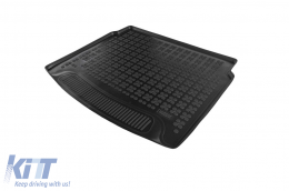 Rubber trunk mat by Rezaw-Plast suitable for Mazda CX-60 after 2022 PHeV, MHeV, AWD, RWD, version with adjustable trunk floor, with tools-image-6219786
