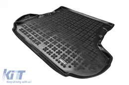Rubber trunk mat by Rezaw-Plast suitable for Mitsubishi Outlander, Peugeot 4007, Citroen C-crosser 2007-2012-image-6219797
