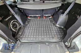 Rubber trunk mat by Rezaw-Plast suitable for Mitsubishi Outlander, Peugeot 4007, Citroen C-crosser 2007-2012-image-6219801