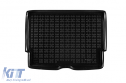 image-1-Rubber trunk mat by Rezaw-Plast suitable for Volvo EX30 after 2023 with the trunk floor in the upper position, 1 piece, black