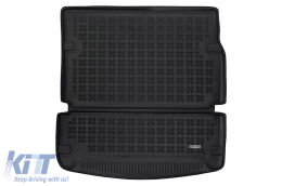 Rubber trunk mat by Rezaw-Plast suitable for Dodge Durango 2011-2020, after 2021 with 6-7 seats, with folded or upright 3rd row seats, 1 piece, black - ABTL-PD6017339
