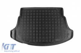 Rubber trunk mat by Rezaw-Plast suitable for Lexus UX200 after 2018, version with adjustable trunk floor, Lexus UX300e after 2021 electric version, version with adjustable trunk floor - ABTL-PL6017353