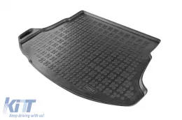 Rubber trunk mat by Rezaw-Plast suitable for Lexus UX200 after 2018, version with adjustable trunk floor, Lexus UX300e after 2021 electric version, version with adjustable trunk floor-image-6220107