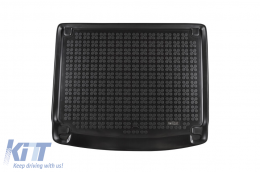 Rubber trunk mat by Rezaw-Plast suitable for Porsche Cayenne 2010-2017 without subwoofer, black - ABTL-PP6017365