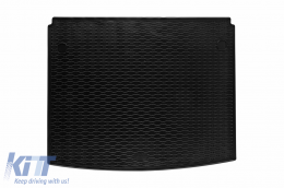 Rubber trunk mat by Rigum for Volkswagen Caddy 5 seats after 2021, Ford Tourneo Connect 5 seats after 2022, black - ABTL-PV6018288