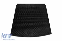Rubber trunk mat by Rigum for Volkswagen Caddy 5 seats after 2021, Ford Tourneo Connect 5 seats after 2022, black-image-6225812