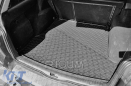 Rubber trunk mat by Rigum for Volkswagen Passat B5 wagon 1997-2000, black-image-6225842