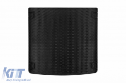 Rubber trunk mat by Rigum suitable for Audi A4 Avant 2001-2004, Seat Exeo wagon 2009-2013, black - ABTL-PA6018079