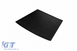 Rubber trunk mat by Rigum suitable for Audi Q4 E-Tron Sportback after 2021, Volkswagen ID.4 after 2021, ID.5 after 2022 with the trunk floor in the upper or lower position-image-6225805